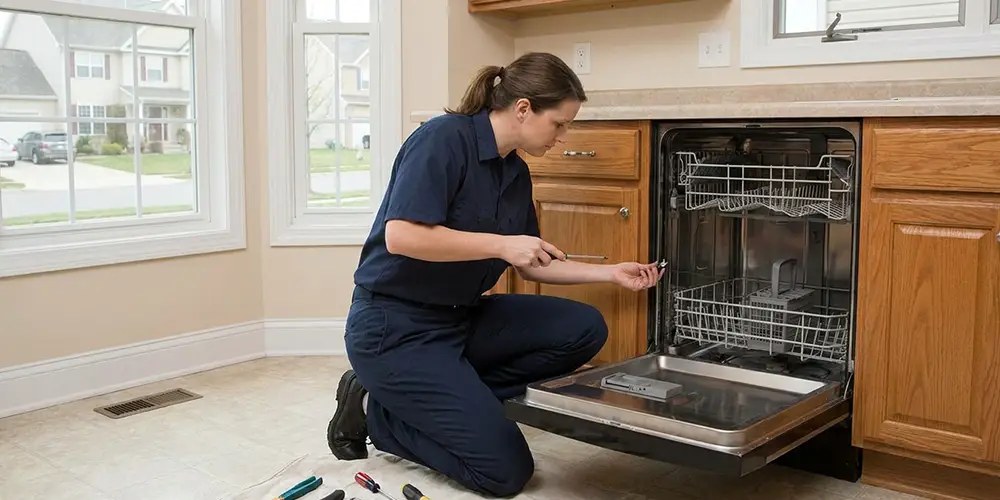 Dishwasher Latch Replacement in Marlborough, MA