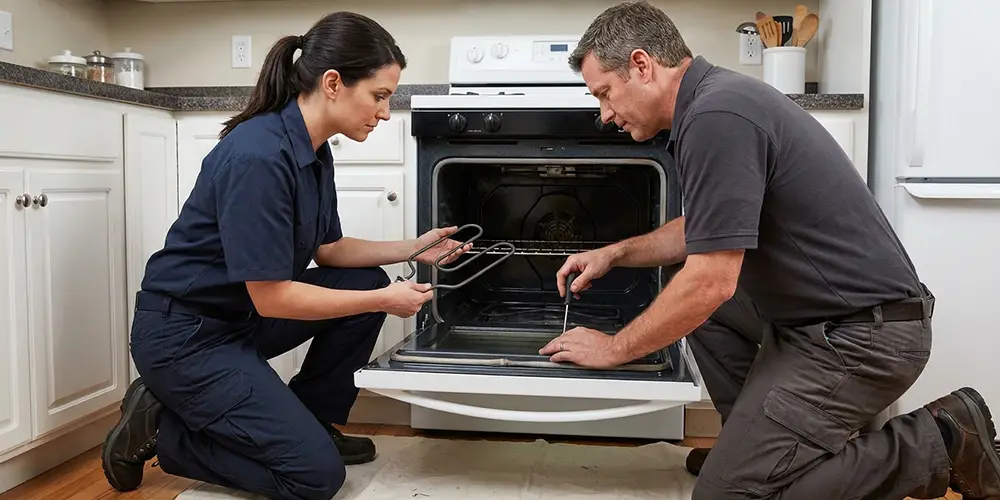 Oven Heating Element Replacement in Marlborough, MA