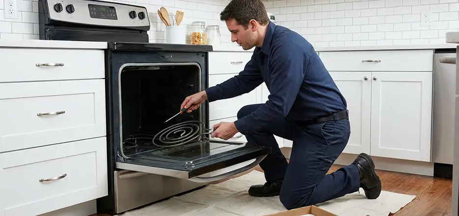 Oven Lower Heating Element Replacement in Marlborough